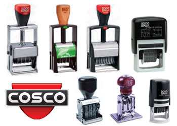 Cosco Self-Inking Daters and Die Plates