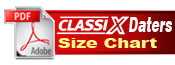 Download ClassiX Daters Size Chart