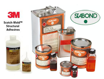 Adhesives: StaBond, Scotch-Weld