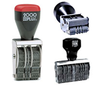 Band Stamps and Rubber Bands