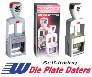 Fastlight Pre-Ink Stamps, Mounts and Components
