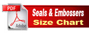 Download Speciality Stamps PDF and Size Chart